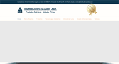 Desktop Screenshot of distribuidoraaliados.com